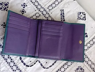 Portafoglio Furla Pelle Teal & Viola