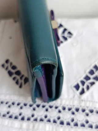 Portafoglio Furla Pelle Teal & Viola