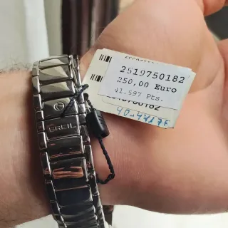 Reloj Breil Cronógrafo Azul y Plateado