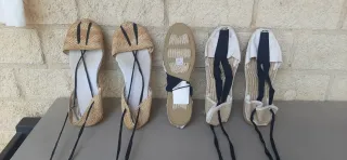3 Pares Alpargatas Traje Alicantino