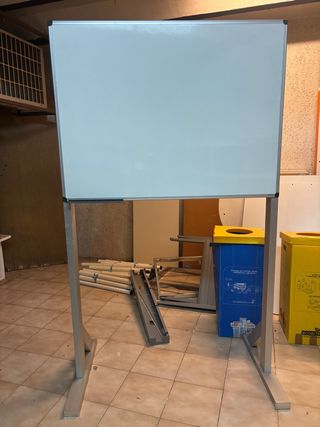 Pizarra Blanca Grande con Soporte