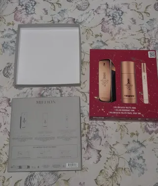 Estuche o caja perfume original Rabanne one millon