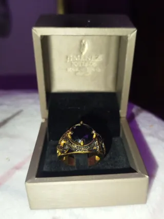 Anillo HOUSTON JEWELS Oro Púrpura Hombre