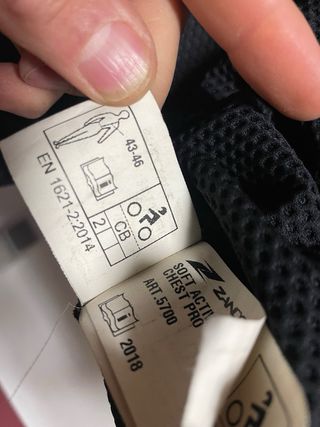 Rodilleras Husqvarna Protección Motocross