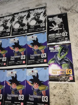 14 Sobres Sellados Dragon Ball DBSCG Fusion World