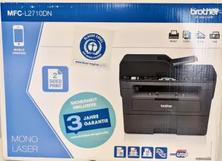 Impresora Brother MFC-L2710DN Negra