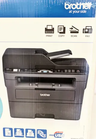 Impresora Brother MFC-L2710DN Negra