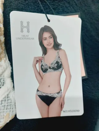 Conjunto Lencería Encaje  100C