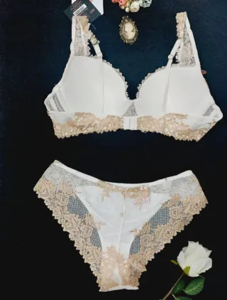 Conjunto Lencería Encaje  100C