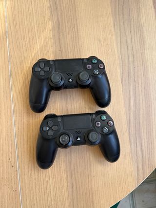 2 Mandos PS4 DualShock 4 Negros
