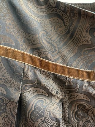 Falda Cortefiel Talla 38 Tabla tableada, con forro