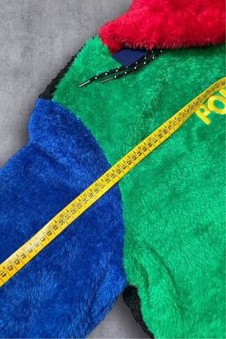 Felpa Hoodie Teddy Multicolor Polo Ralph Lauren-M