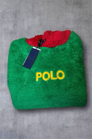 Felpa Hoodie Teddy Multicolor Polo Ralph Lauren-M