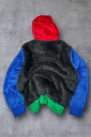 Felpa Hoodie Teddy Multicolor Polo Ralph Lauren-M