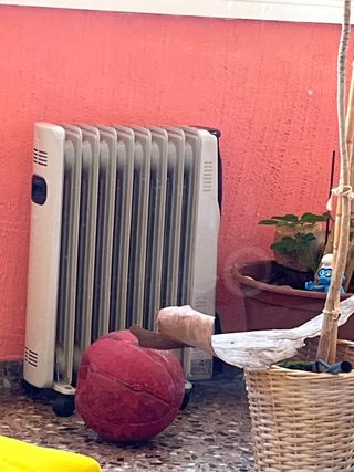 Stufa elettrica ad olio