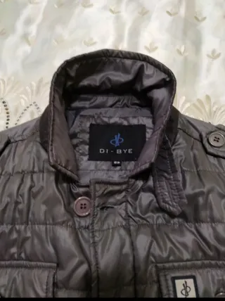 Parka Hombre Talla M Gris