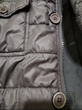 Parka Hombre Talla M Gris