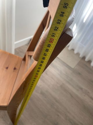 Silla de comedor de madera