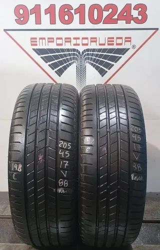 205 45 17 V BRIDGESTONE RUEDA PREMIUM YA MONTADA