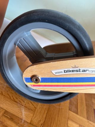 Bicicleta equilibrio madera infantil niño niña