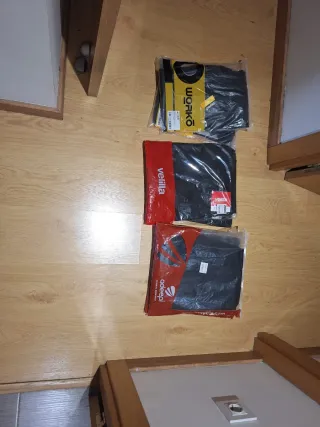 Pantalones de trabajo negros 7 unidades