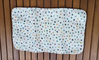 Bolso para carro de bebé con lunares