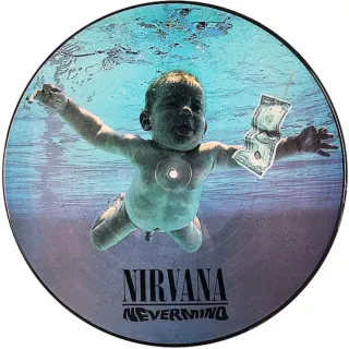 NIRVANA LP Nevermind (Picture Disc) cover + insert
