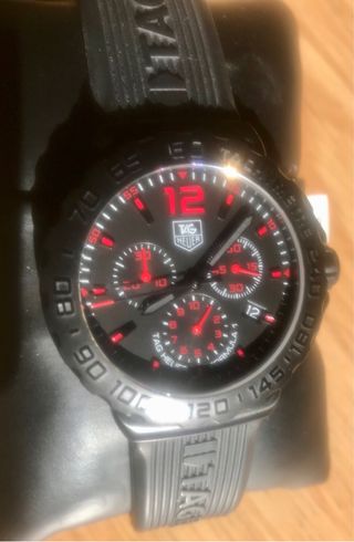 Reloj TAG Heuer Formula 1 Negro/Rojo