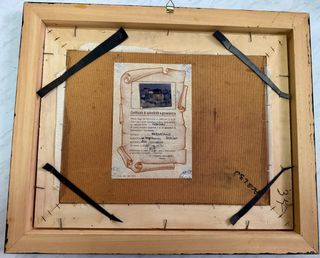 Quadro olio su tela di Carmelo Consoli