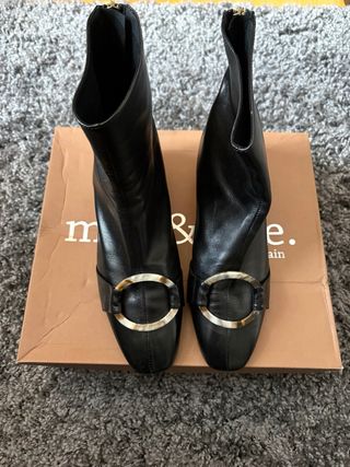 Botines Sol Mint&Rose Negros