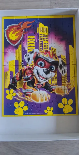 Puzzles Patrulla Canina Neon Glow 2 en 1