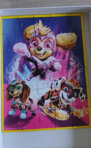 Puzzles Patrulla Canina Neon Glow 2 en 1