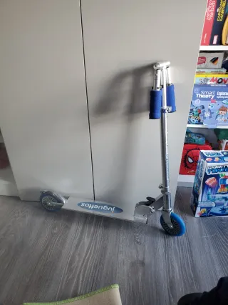 Patinete Juguettos Plataforma Azul