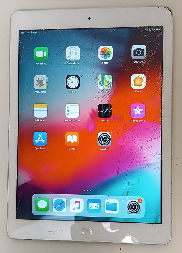 Apple iPad Air 32GB Cristal roto! Leed el anuncio!