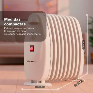 Radiador Aceite Grunkel 800W 7 Elementos