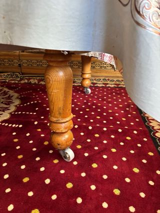Sofá Marroquí Sdari Beige y Rojo