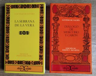 40€ x libro. Castalia. Clásicos.