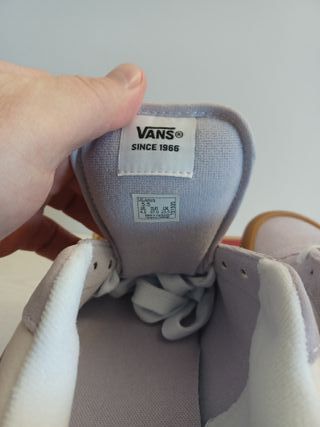 VANS Knu Skool, zapatillas talla 37 plantilla 23.5