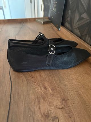 Bailarinas Zara Talla 41 Translucidas