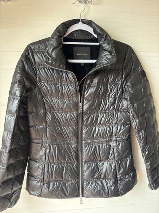 Casaco Massimo Dutti Preto Tamanho S