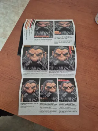 Scalecolor Artist SKIN TONES Acrylic Paints.