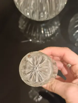 Coppia bottiglie Vintage decorative