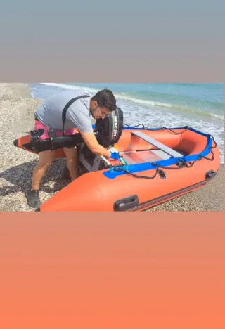 zodiac con motor mercury 4cv 2t