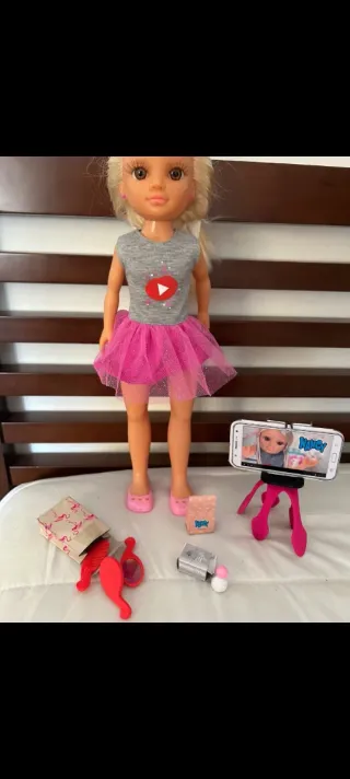 Muñeca Nancy Vlogger con Accesorios