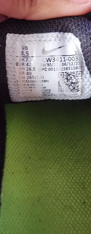 Deportivas Nike Azul y Rojo