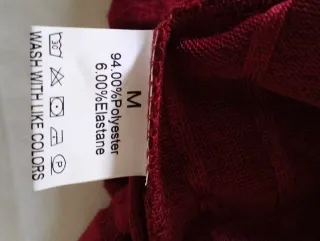 Maglia donna viola/rossa