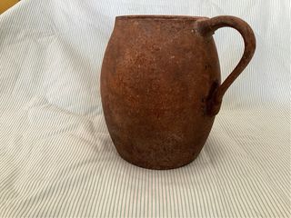 Puchero antiguo hierro fundido