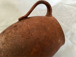 Puchero antiguo hierro fundido