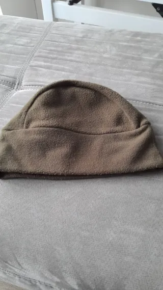 Cappellino Pile verde militare tg S usato