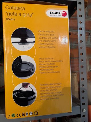 Cafetera gota a gota